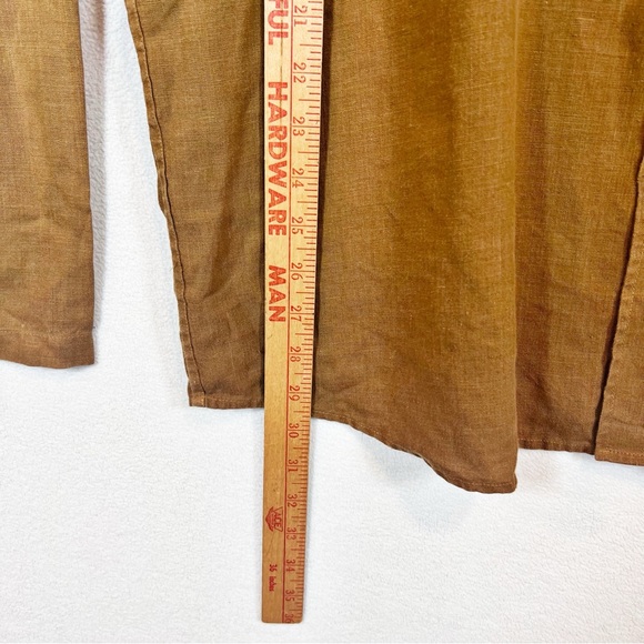 Inserch Premium Linen Yarn-Dye Ombre Long Sleeve Shirt Men's 3X Button Down - Picture 3 of 9